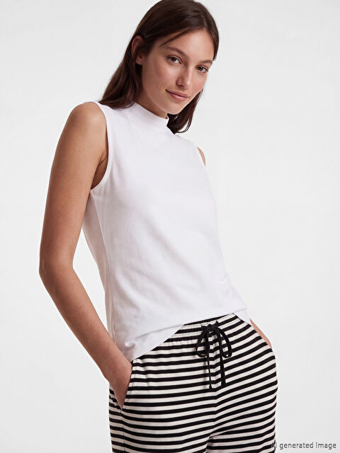 LCW DREAM Dik Yaka Kadın Atlet - S6NI76Z8-FFB