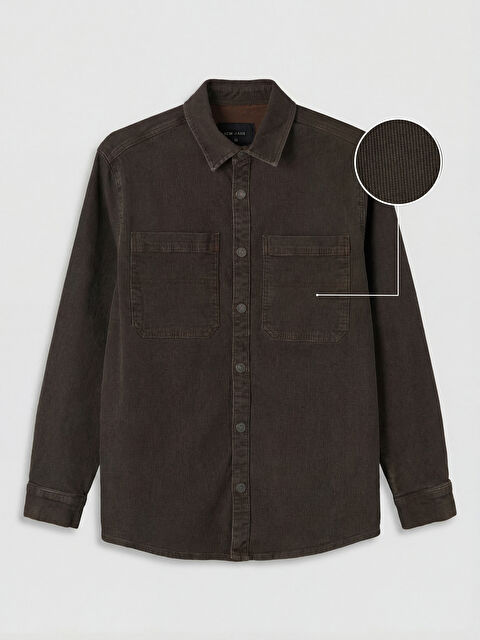 LCW Jeans Regular Fit Erkek Jean Gömlek - S6NJ08Z8-R3C