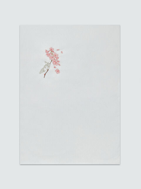 LCW HOME Çiçek Desenli Pamuklu Çift Kişilik Pike - S6NK61Z8-M0T