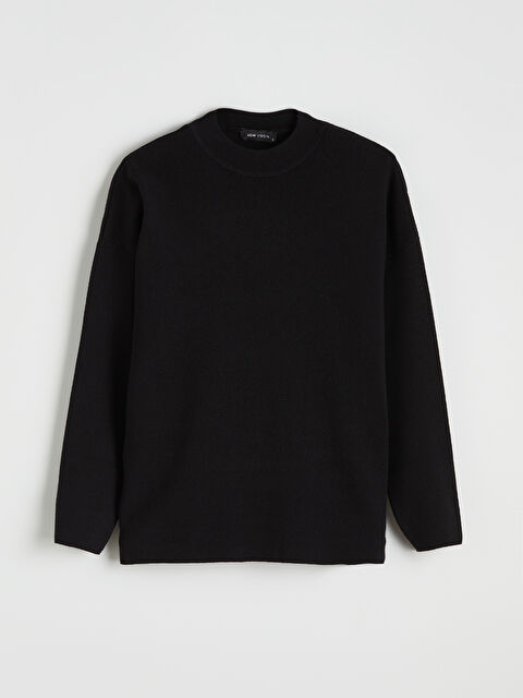 LCW Vision Dik Yaka Kadın Triko Kazak - S6NL25Z8-CVL