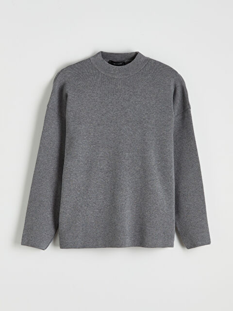 LCW Vision Dik Yaka Kadın Triko Kazak - S6NL25Z8-D3A