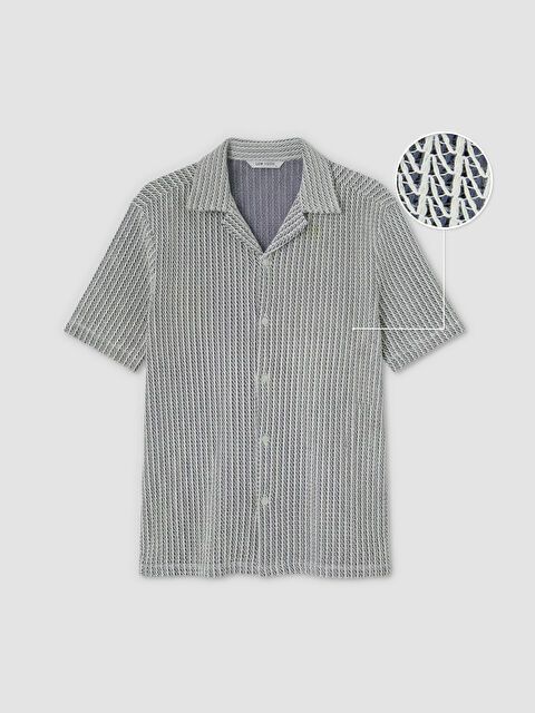 LCW Vision Regular Fit Desenli Erkek Gömlek