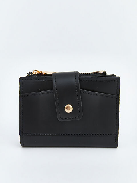 LCW ACCESSORIES Deri Görünümlü Kadın Cüzdan - S6NM37Z8-HUC