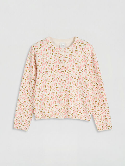 LCW Kids Девочки экрю Кардиган - S6NO35Z1-LRA