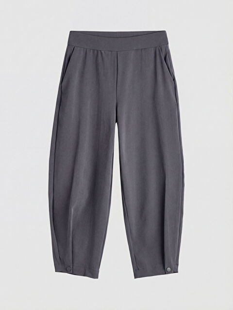 LCW Vision Beli Lastikli Dokulu Kadın Pantolon - S6NO47Z8-HKS