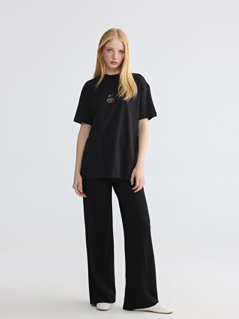 LCW Modest Beli Lastikli Soft Touch Kadın Eşofman Altı