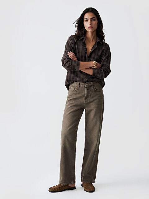 LCW Jeans Wideleg Kadın Jean Pantolon