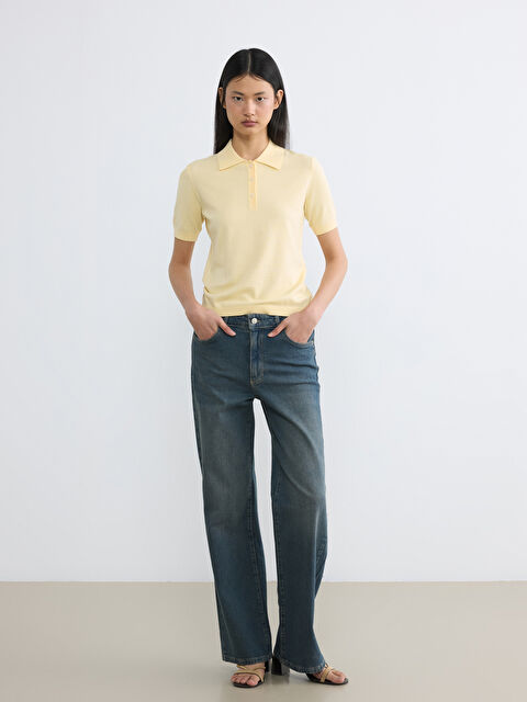 LCW Jeans Wideleg Kadın Jean Pantolon - S6NQ19Z8-JVU