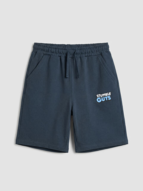 LCW Kids Erkek Çocuk Stumble Guys Baskılı Şort