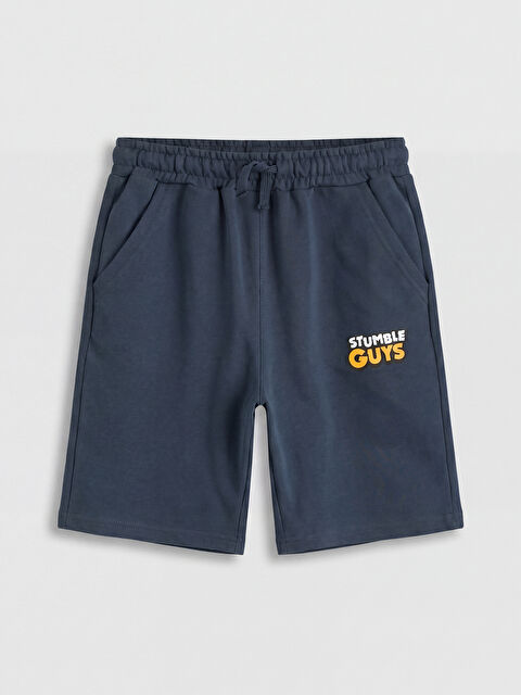 LCW Kids Erkek Çocuk Stumble Guys Baskılı Şort
