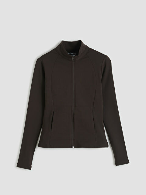 KOOR SPORT Parmak Geçmeli Kadın Fermuarlı Sweatshirt - S6NR44Z8-HNM