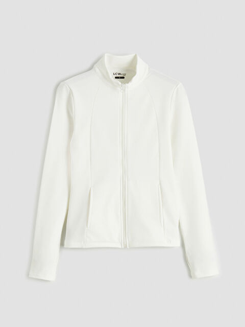 KOOR SPORT Parmak Geçmeli Kadın Fermuarlı Sweatshirt - S6NR44Z8-JYX