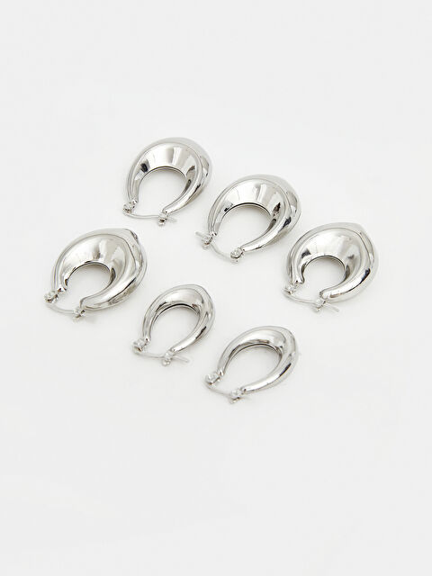 LCW ACCESSORIES Kadın Damla Küpe Seti 3'lü - S6NR62Z8-J2F