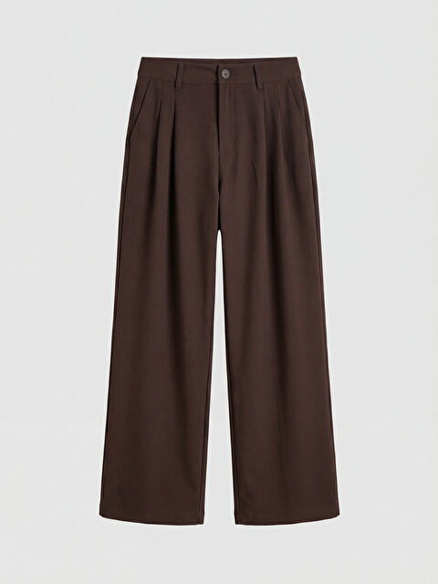 LCW Kids Wideleg Pileli Kız Çocuk Pantolon - S6NR81Z4-4F6