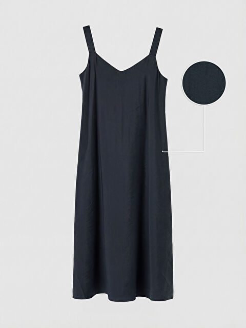 LCW Comfort V Yaka Modal Karışımlı Elbise