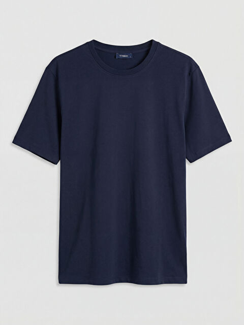 LC WAIKIKI Bisiklet Yaka Erkek Penye Tişört - S6NS05Z8-CRP