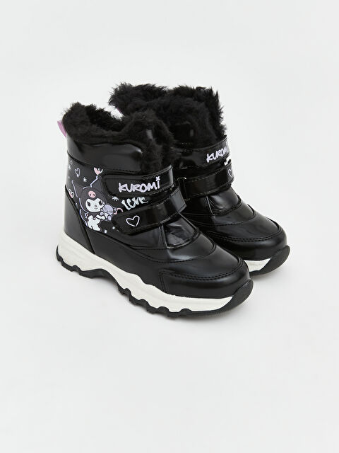 LCW STEPS İçi Kürklü Kuromi Baskılı Kız Çocuk Bot - S6NS19Z4-HUC