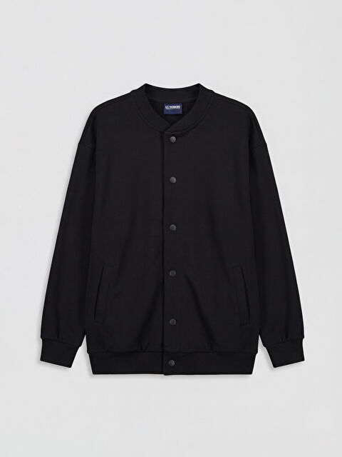 LCW Kids Kolej Yaka Çıtçıt Kapamalı Erkek Çocuk Ceket - S6NS24Z4-CVL