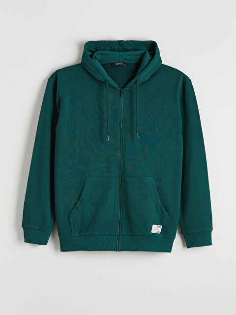 XSIDE Kapüşonlu Erkek Fermuarlı Sweatshirt - S6NT00Z8-1SJ