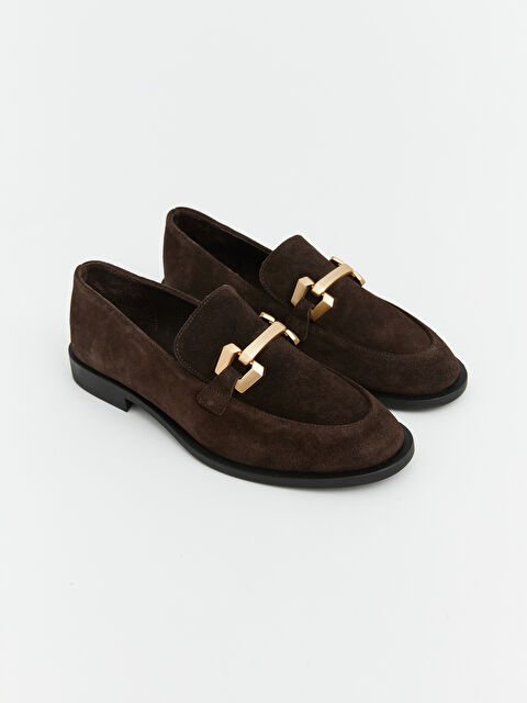 LCW STEPS Süet Görünümlü Kadın Loafer - S6NT17Z8-T99