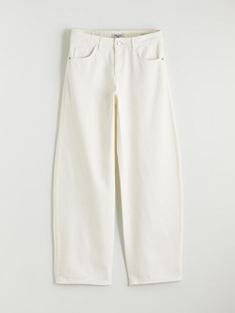 LCW Jeans Balloon Fit Kadın Jean Pantolon - S6NT53Z8-844