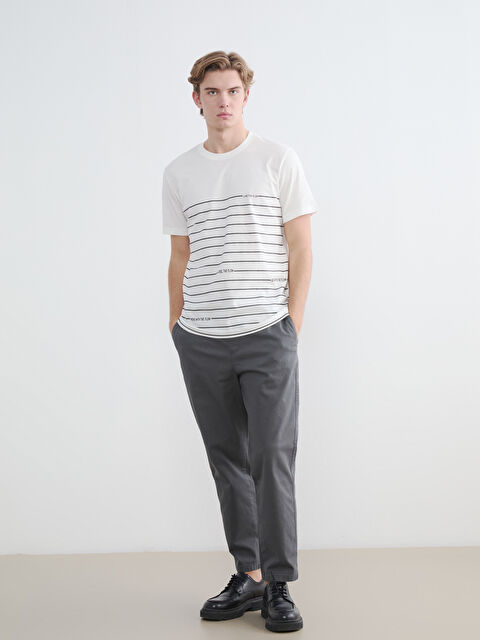 XSIDE Standart Kalıp Gabardin Erkek Pantolon - S6NU26Z8-SUR