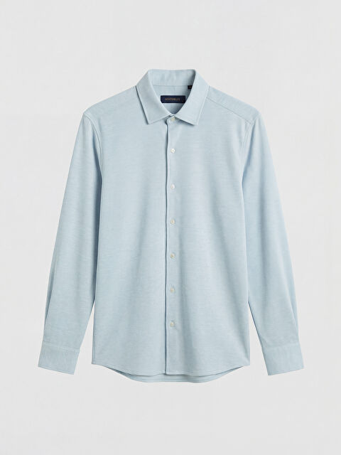 SOUTHBLUE Slim Fit Oxford Erkek Gömlek - S6NY08Z8-1T7