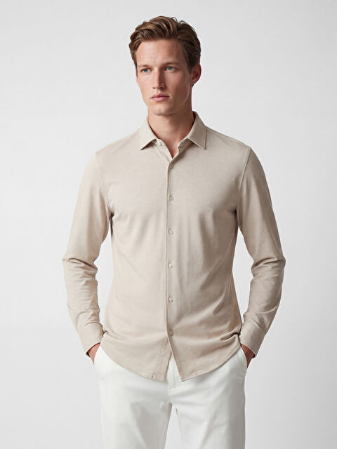 SOUTHBLUE Slim Fit Erkek Oxford Gömlek