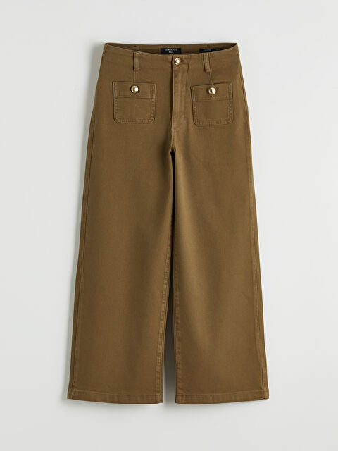 LCW Jeans Wideleg Kadın Jean Pantolon	 - S6NY34Z8-HDL