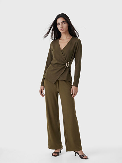 LCWAIKIKI Classic Beli Lastikli Kadın Eşofman Altı