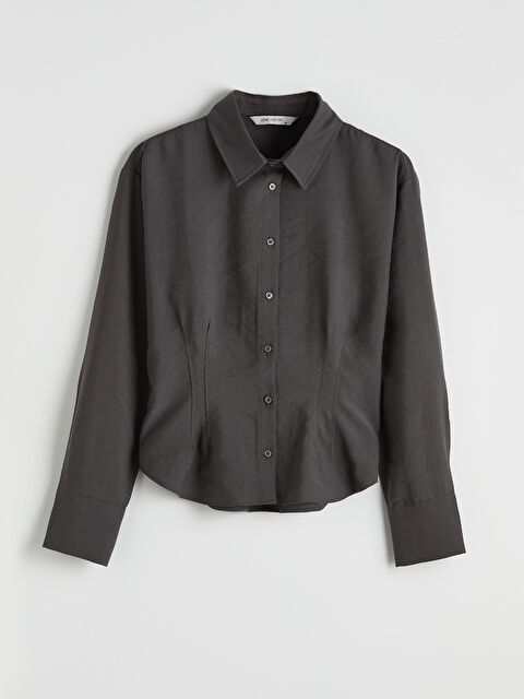 LCW Vision Büzgülü Kadın Gömlek - S6NY83Z8-CZM