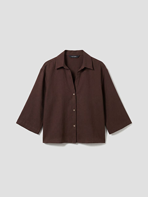 LCW Vision Oversize Kadın Gömlek - S6NY84Z8-D2N