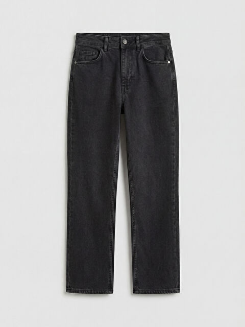 LCW Jeans Yüksek Bel Flare Kadın Jean Pantolon - S6O047Z8-M0U