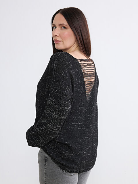 Soulife Kayık Yaka Kadın Triko Kazak - S6O054Z8-CVL