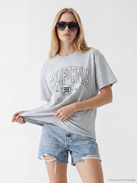 XSIDE California Printed Women's T-Shirt