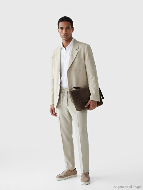 LCW Vision Standart Kalıp Erkek Pantolon - S6O238Z8-MYC