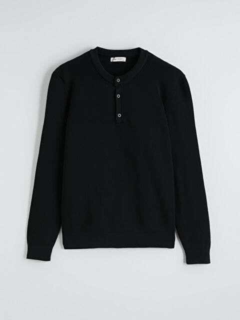 LCW Vision Bisiklet Yaka Erkek Triko Kazak - S6O289Z8-CVL