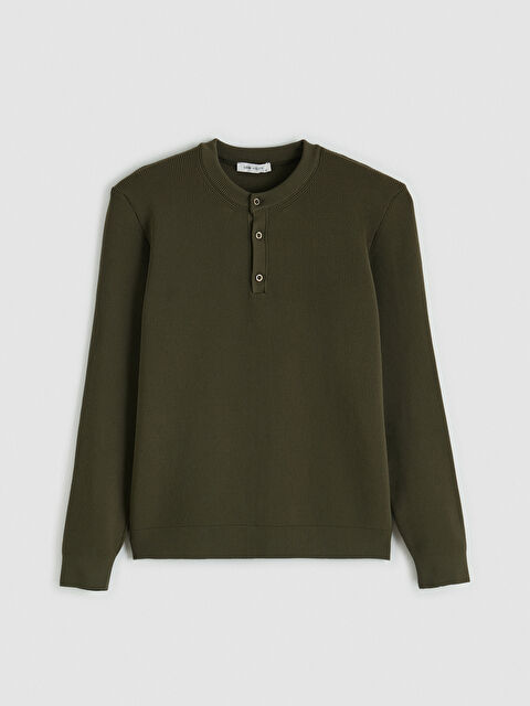 LCW Vision Bisiklet Yaka Erkek Triko Kazak - S6O289Z8-CZE