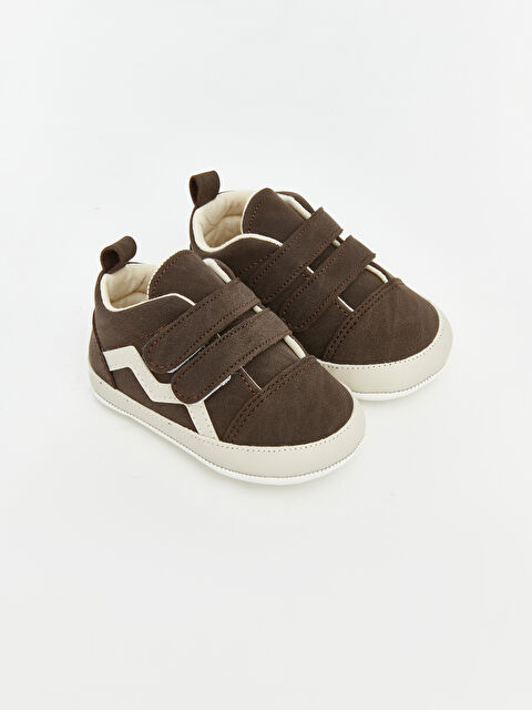 LCW STEPS Cırt Cırtlı Erkek Bebek Yürüme Öncesi Ayakkabı - S6O290Z1-1MW