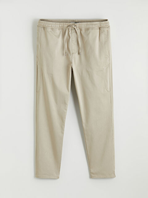 XSIDE Elasticated Waist Slim Fit Men's Trousers - S6O307Z8-HZZ