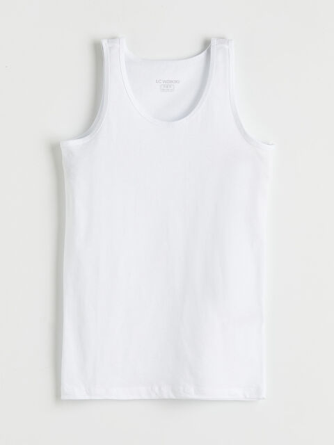 LCW Kids Bisiklet Yaka Erkek Çocuk Atlet - S6O435Z4-FFB