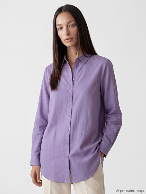 LCW EVERYDAY Regular Fit Kadın Gömlek Tunik