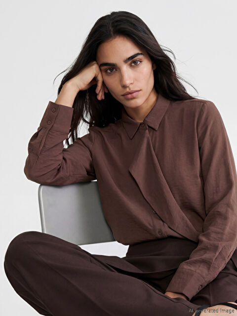 LCW EVERYDAY Modal Karışımlı Kadın Gömlek Tunik