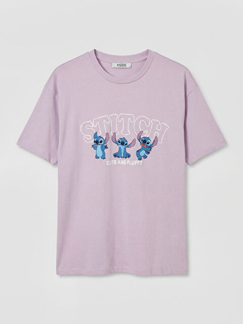 XSIDE Woman LILAC T-Shirt - S6O495Z8-YEX