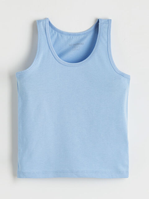 LCW Kids Bisiklet Yaka Erkek Çocuk Atlet - S6O505Z1-GJY