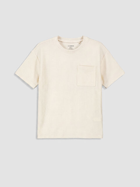 LCW Kids Boy BEIGE T-Shirt