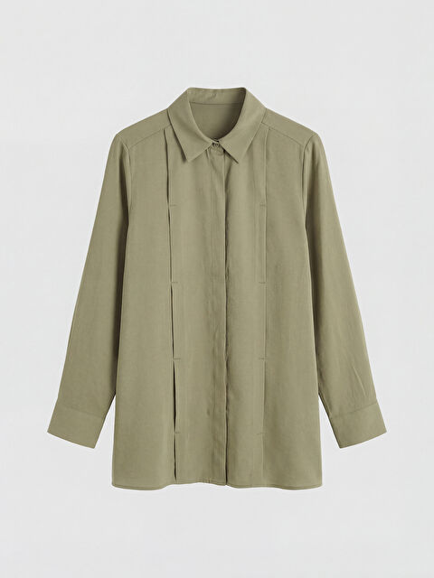 LCWAIKIKI Classic Kadın Gömlek Tunik - S6O529Z8-3G4