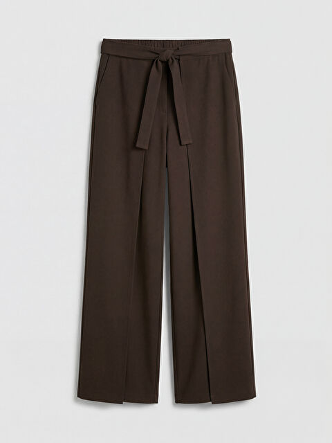 LCW Vision Beli Lastikli Geniş Paça Kadın Pantolon	 - S6O545Z8-ZUP