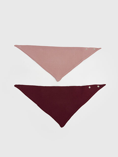 LCW ACCESSORIES Basic Kız Bebek Mama Önlüğü 2'li - S6O595Z1-RPW