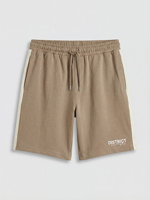 XSIDE Standart Kalıp Baskılı Erkek Şort - S6O614Z8-Y5N